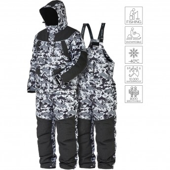 Костюм зимний NORFIN EXPLORER 2 CAMO 02 р.M Костюм зимний NORFIN EXPLORER 2 CAMO 02 р.M
