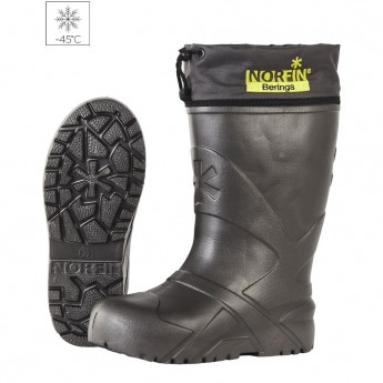 Сапоги зимние NORFIN BERINGS с манжетой, антрацит -45С EVA р.36-37